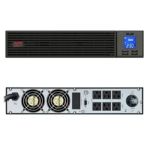 UPS APC SRV3KRA ON LINE RACK120V 4 TOMAS  PANTALLA 2400W-3000VA (NO INCLUYE RIEL)
