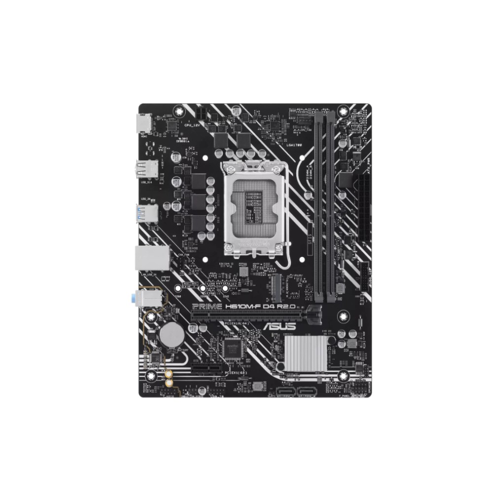 MAINBOARD ASUS H610M-F D4 R2.0 DDR4 LGA1700 12AVA 13AVA 14AVA GEN