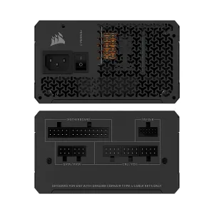 FUENTE DE PODER CORSAIR RM850e 850W FULLY MODULAR LOW-NOICE ATX3.1 PCIe5.1 GOLD