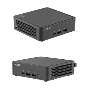 NUC 15 Pro ASUS INTEL Core Ultra 7 255H M.2 Wifi BT 2HDMI DDR5-6400Mhz 3USB3.2 LAN-2.5G Cable Black