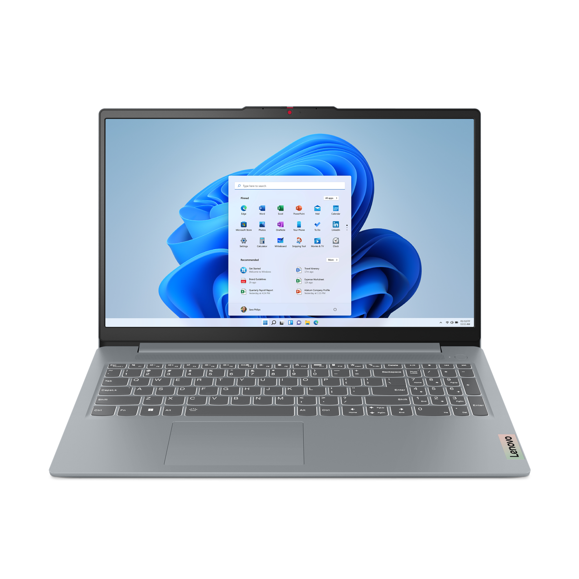 COMPUTADOR LENOVO/PORTATIL IDEAPAD SLIM 3 15IRU8 CORE I5 1335U 16GB/256GB 15.6 FHD ARCTIC GREY
