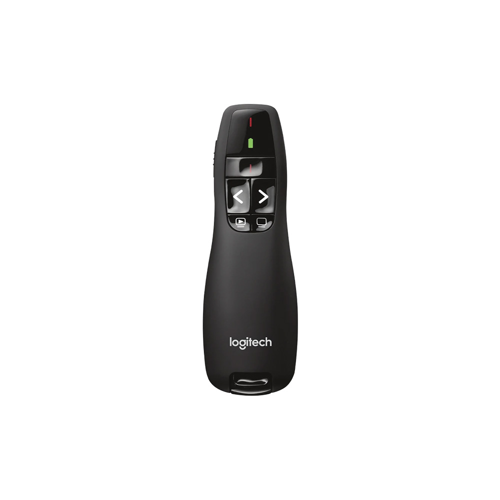 PRESENTADOR/LOGITECH R400/WIRELESS/LASER/2.4 GHZ/ DISTANC. 15MT