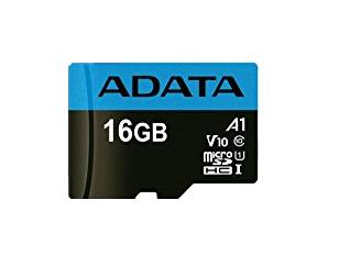 FLASHCARD ADATA/MICRO SDHC 32GB UHS-I CLASS 10 CON ADAPTADOR LECTURA 1000MB/S ESCRITURA 25MB/S