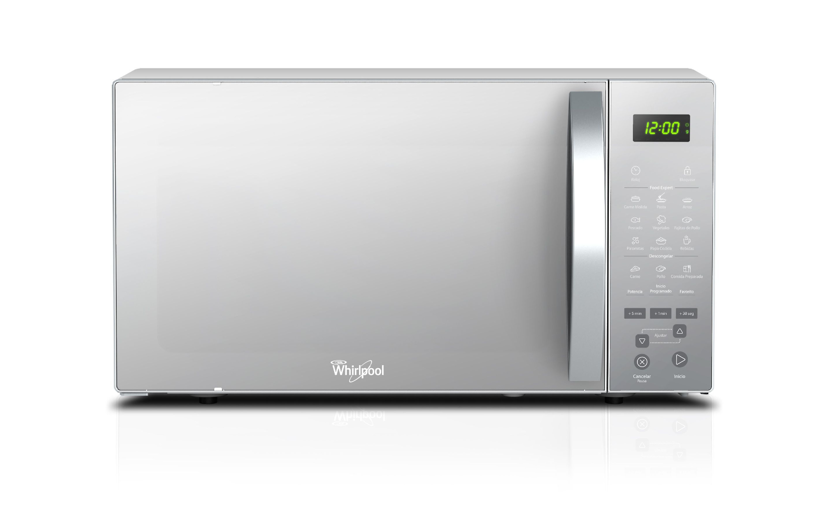 MICROONDAS WHIRLPOOL/WM1514D 40 LITROS CONTROL DIGITAL 3 NIVELES 1450W