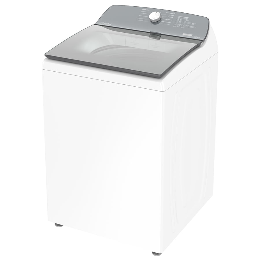 LAVADORAS WHIRLPOOL/8MWTW2041WJM 20KG CARGA SUPERIOR XPERT SYSTEM IMPULSOR PANEL DIGITAL