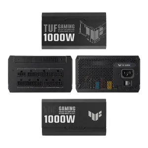 FUENTE DE PODER ASUS TUF GAMING 1000W 80 Plus Gold Black