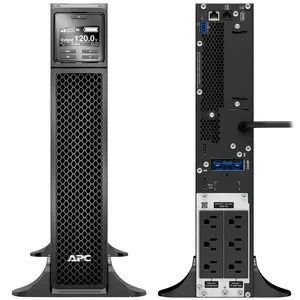 UPS APC SRT1500XLA ON LINE 120V 6 TOMAS. PANTALLA LCD. TOWER-RACK 1.35KILOVATIOS-1.5KVA