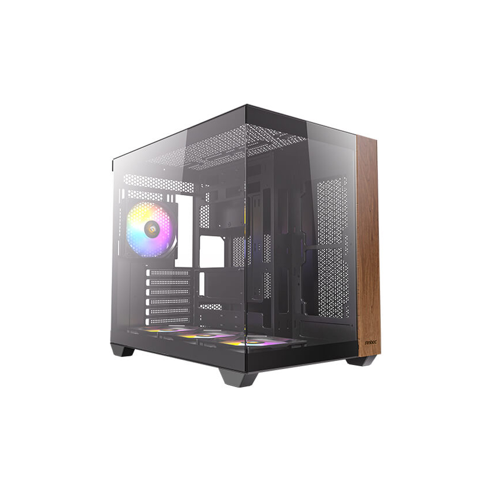 CASE ANTEC/CX800 WOOD ARGB MID TOWER 3X120MM ON BOTTOM 1X120MM IN REAR