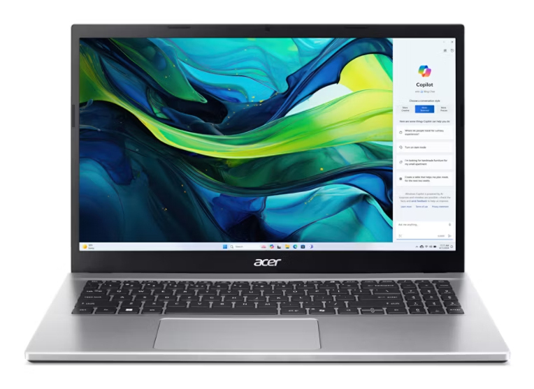 COMPUTADOR/ACER PORTATIL ASPIRE GO 15 RYZEN 7 7730U 16GB/512GB/15.6 PULG/SILVER