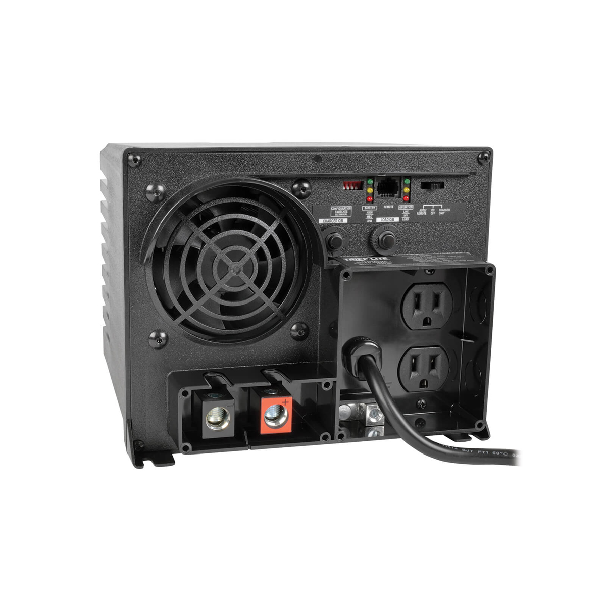 INVERSOR/CARGADOR TRIPP LITE APS750 POWERVERTER /750W / 12VCD 120V  / 2 TOMAS NEMA 5-15R 1Y