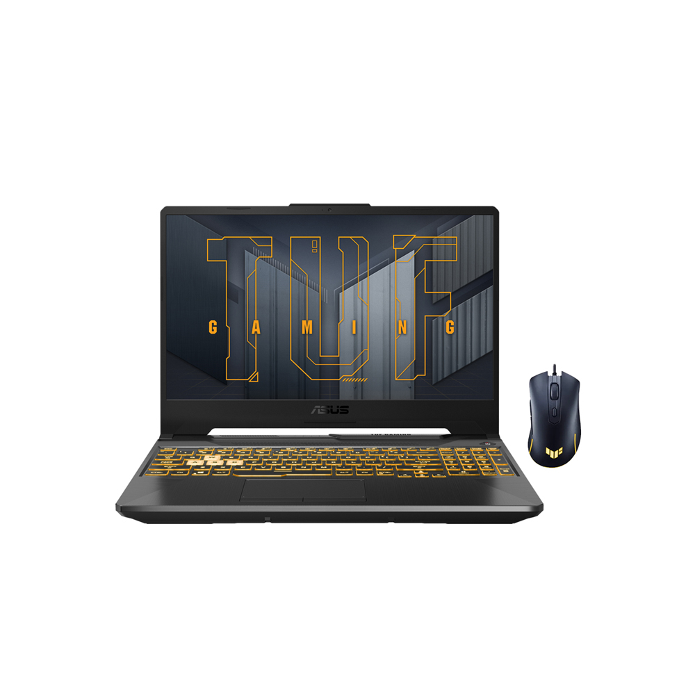 COMPUTADOR/ASUS TUF FA506NCG-HN363 RYZEN 7-8845HS 8GB/512G SSD/15.6FHD/NO OS/RTX3050 4G/BLACK/MOUS