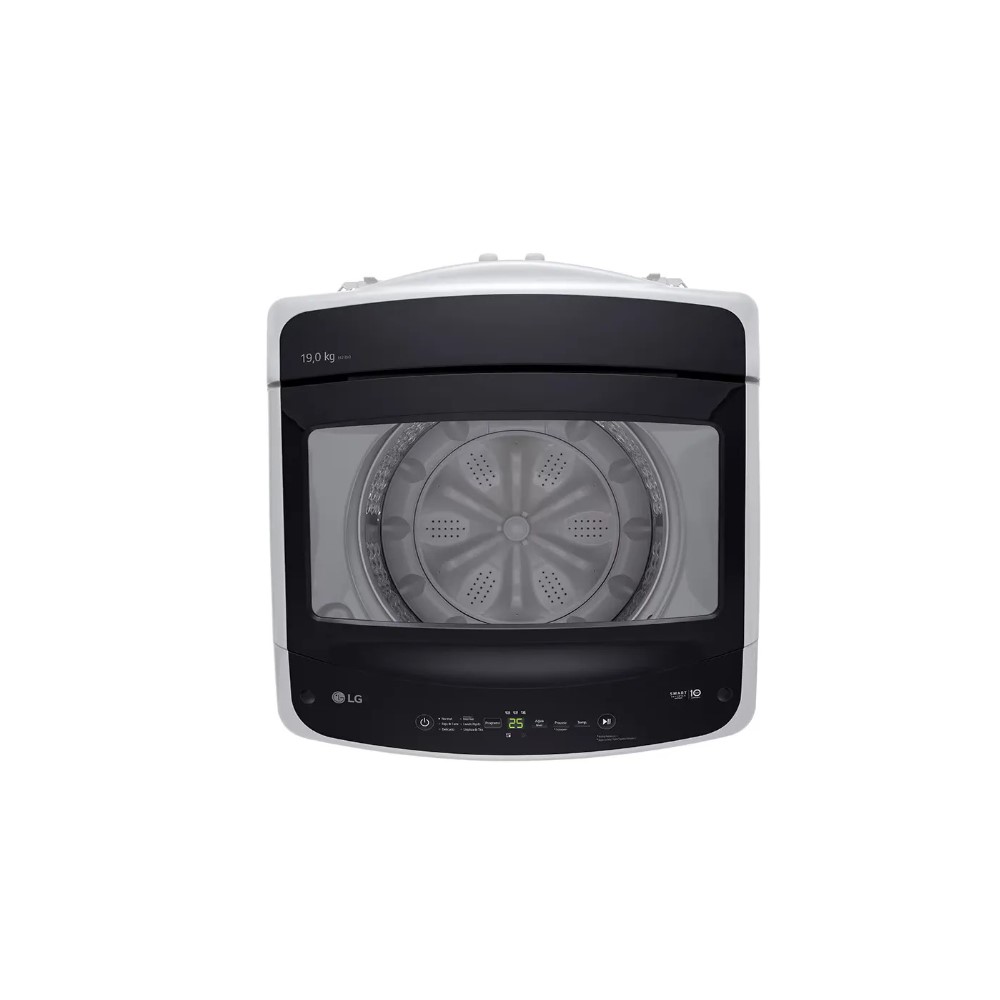 LAVADORA LG WT19DVTM 19KG CARGA SUPERIOR/ INVERTER/ TURBO DRUM/ SILVER