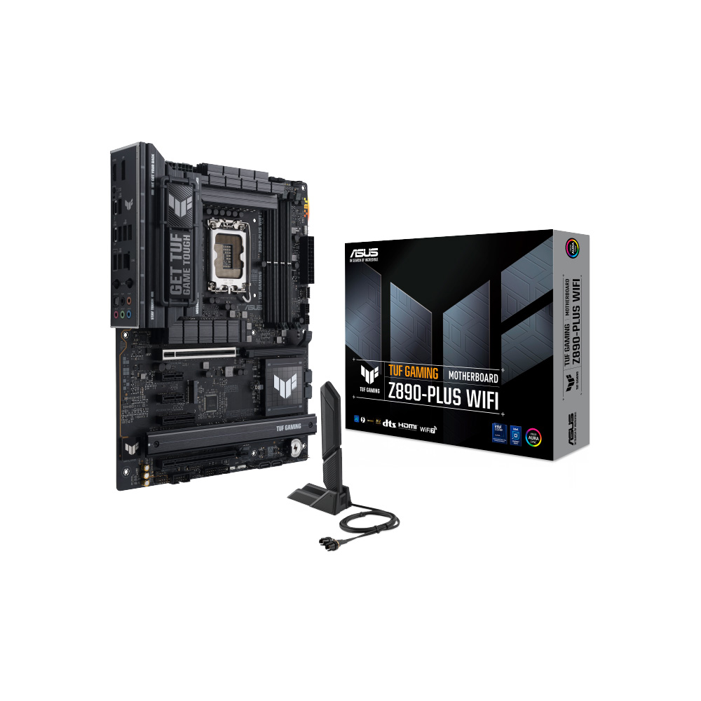 MAINBOARD/ASUS TUF GAMING Z890-PLUS WIFI LGA1851 DDR5 WIFI7 PCIE 5.0 4X M.2 THUNDERBOLT
