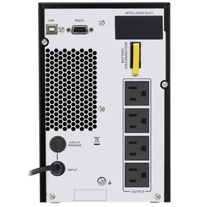 UPS APC SRV1KA ON LINE 120V EASY UPS 4 TOMAS. PANTALLA LCD. TOWER 800VATIOS-1.0KVA