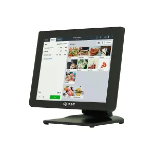 POS SYSTEM SAT AIO TOUCH Intel i5 8GB 256GB 15Inch Wifi VGA USB Black