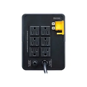 UPS APC BVX900L-LM INTERACTIVO 120V AVR  6 TOMAS 480W -900VA