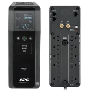 UPS APC BR1100M2-LM INTERACTIVOS 120V PANTALLA LCD 600VATIOS-1.1KVA