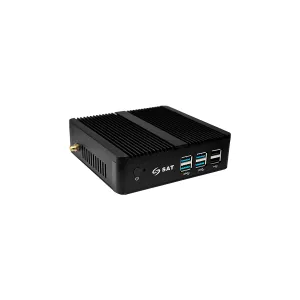 MINI PC SAT Z4125 4GB-DDR3 128GB-SSD Wifi HDMI VGA LAN 8-USB Black