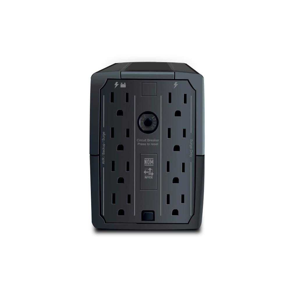 UPS INTERACTIVO CDP R-UPR508 500VA / 250W / E/S:120V / 8 SALIDAS