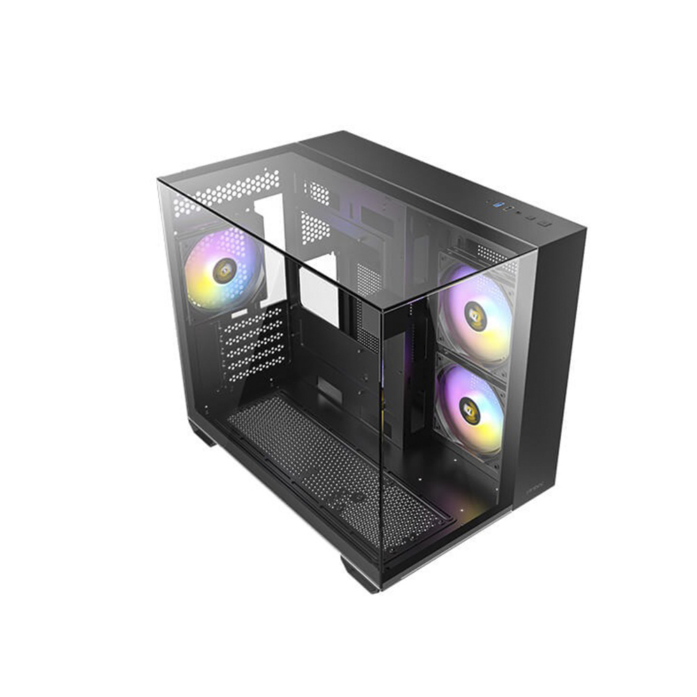 CASE ANTEC/CX600M TRIO BLACK ARGB 2X120MM ON RIGHT SIDE 1X120MM REAR