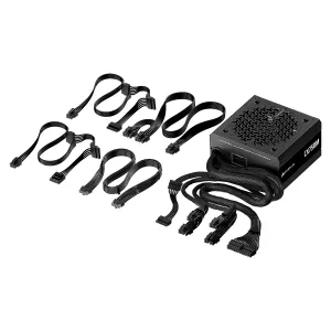 FUENTE DE PODER CORSAIR 750W CX-M CX-750M Series 80 Plus Bronze Semi-Modular Low-Noise