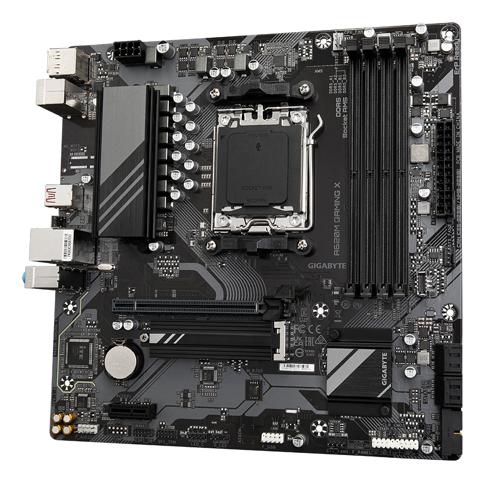 MAINBOARD GIGABYTE/A620M GAMING X AM5 DDR5 RYZEN 7000 8000M 9000 MICRO ATX
