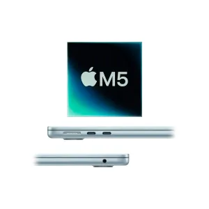 NOT. Apple MacBook Air M5 16GB 512GB 13.6Pulg. 2USB-C macOS Sky Blue